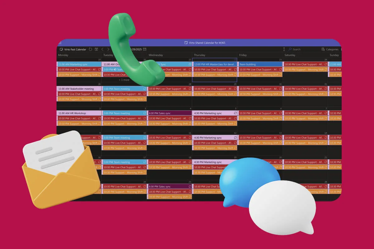 Customer Support Schedule