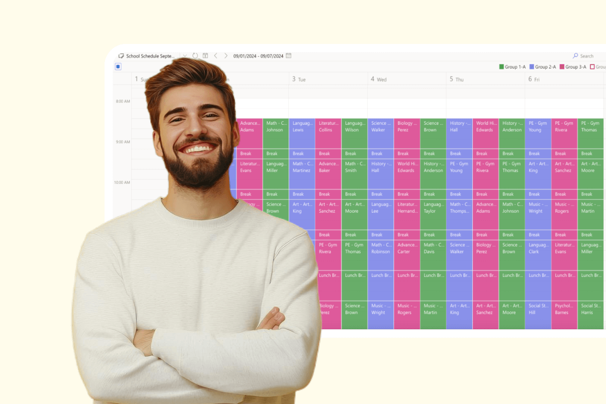 Extracurricular Activities Calendar