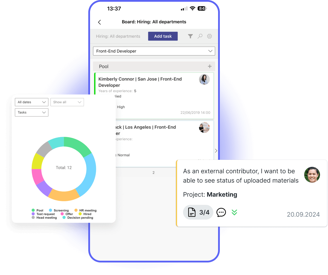 Virto Kanban Board App