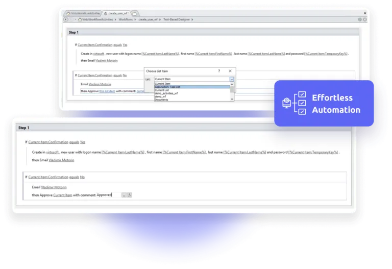 Virto Workflow Automation