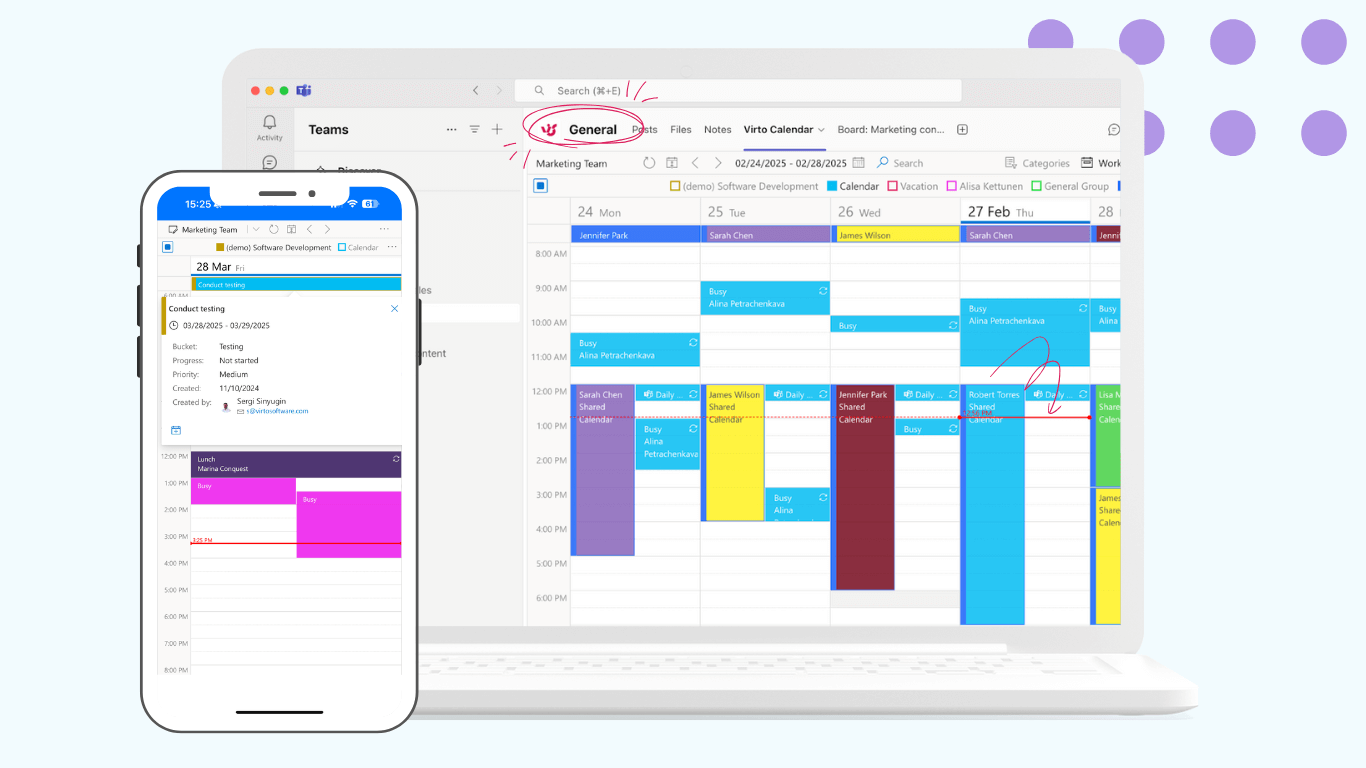 Virto Calendar App