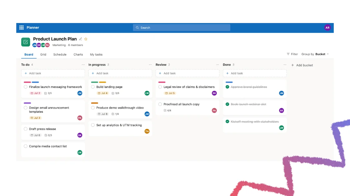 Die besten Microsoft Planner Alternativen im Vergleich