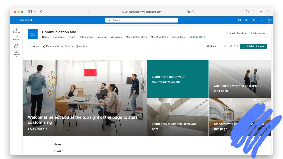 SharePoint Communication Site: Kommunikation und Teamarbeit verbessern