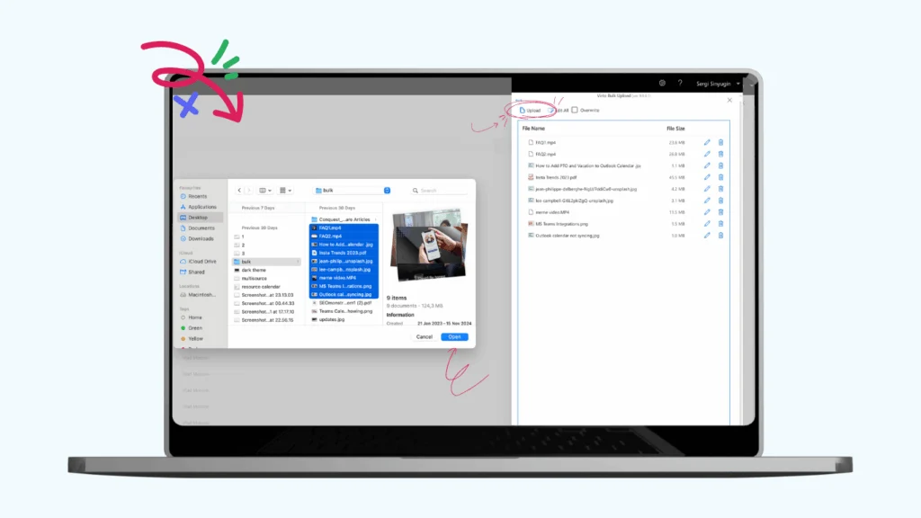 Virto Multiple File Upload App for SharePoint Online