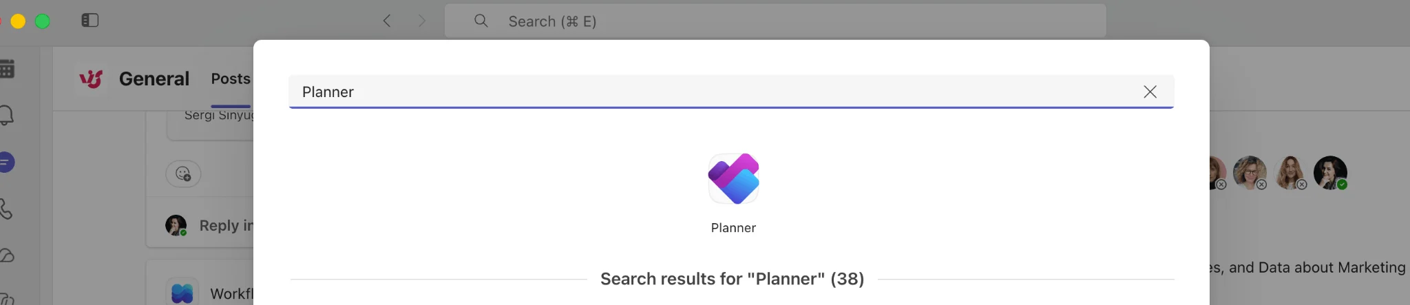 Adding Planner as a tab in a Teams channel