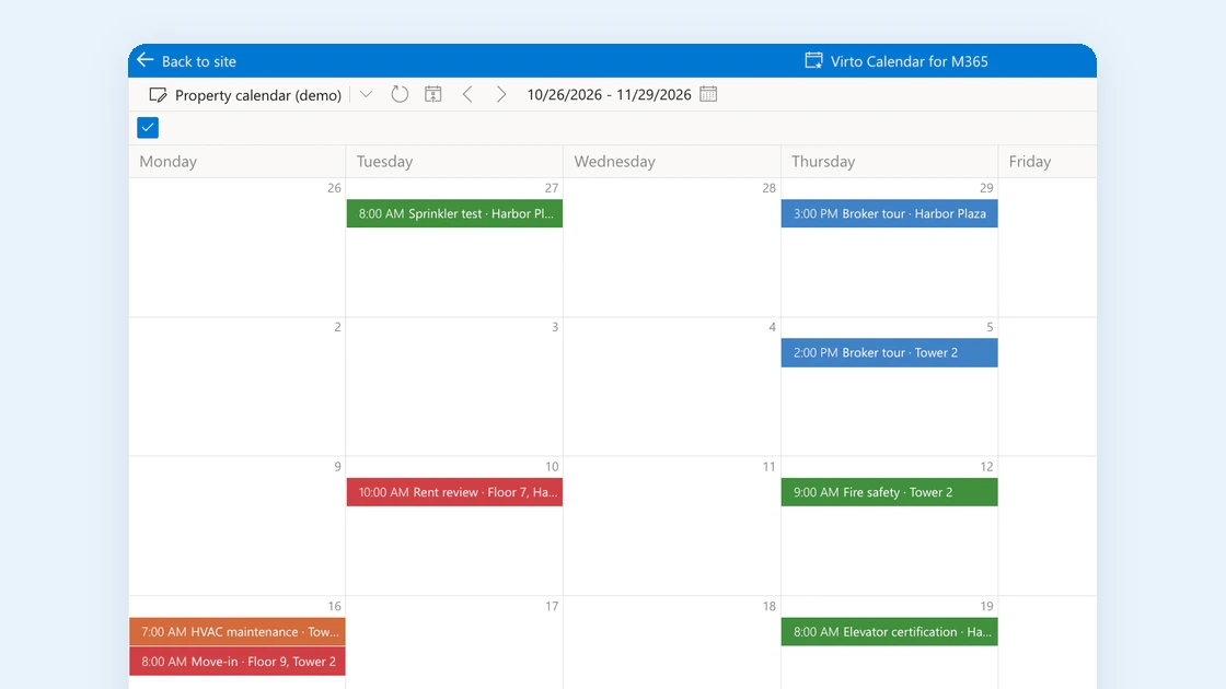 When Corporate IT Blocks Store Apps: A Calendar Inside Your Own Microsoft 365 Tenant