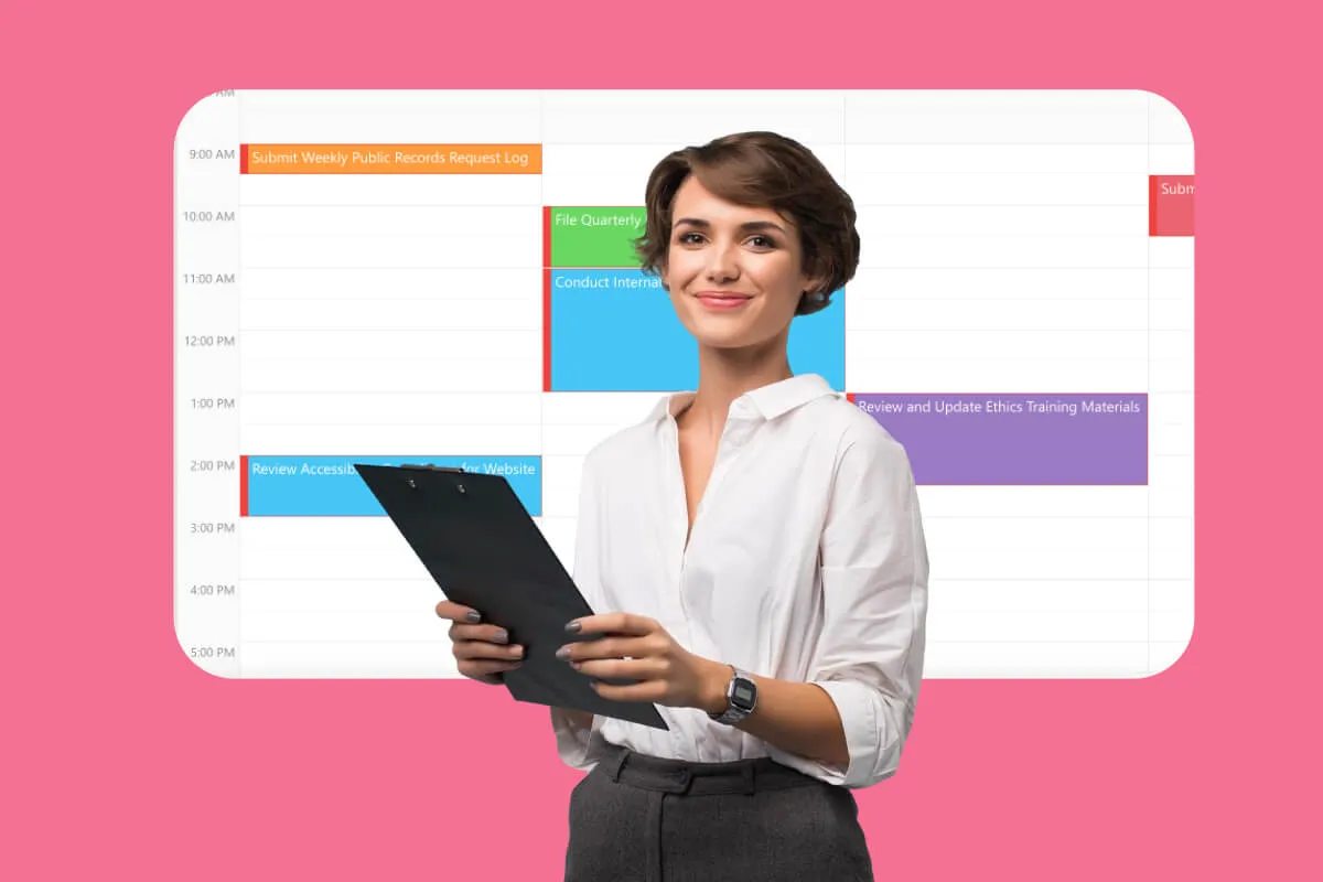 Kalender für Compliance- und behördliche Fristen