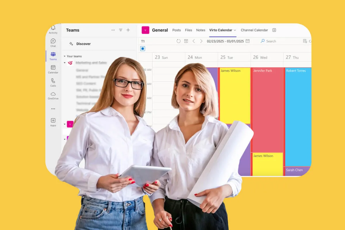 Kalender für abteilungsübergreifende Kommunikation