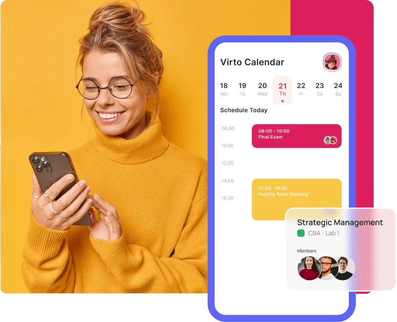 Mobile-friendly school event management