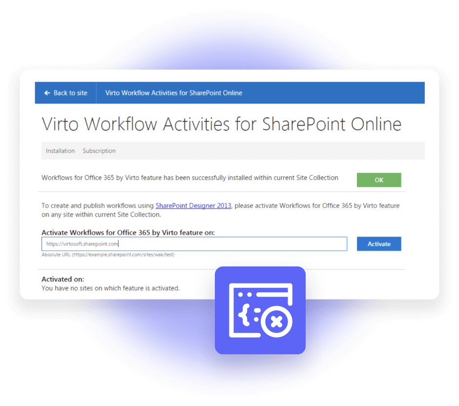 how workflow activities for sharepoint online works