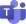 ms teams logo menu