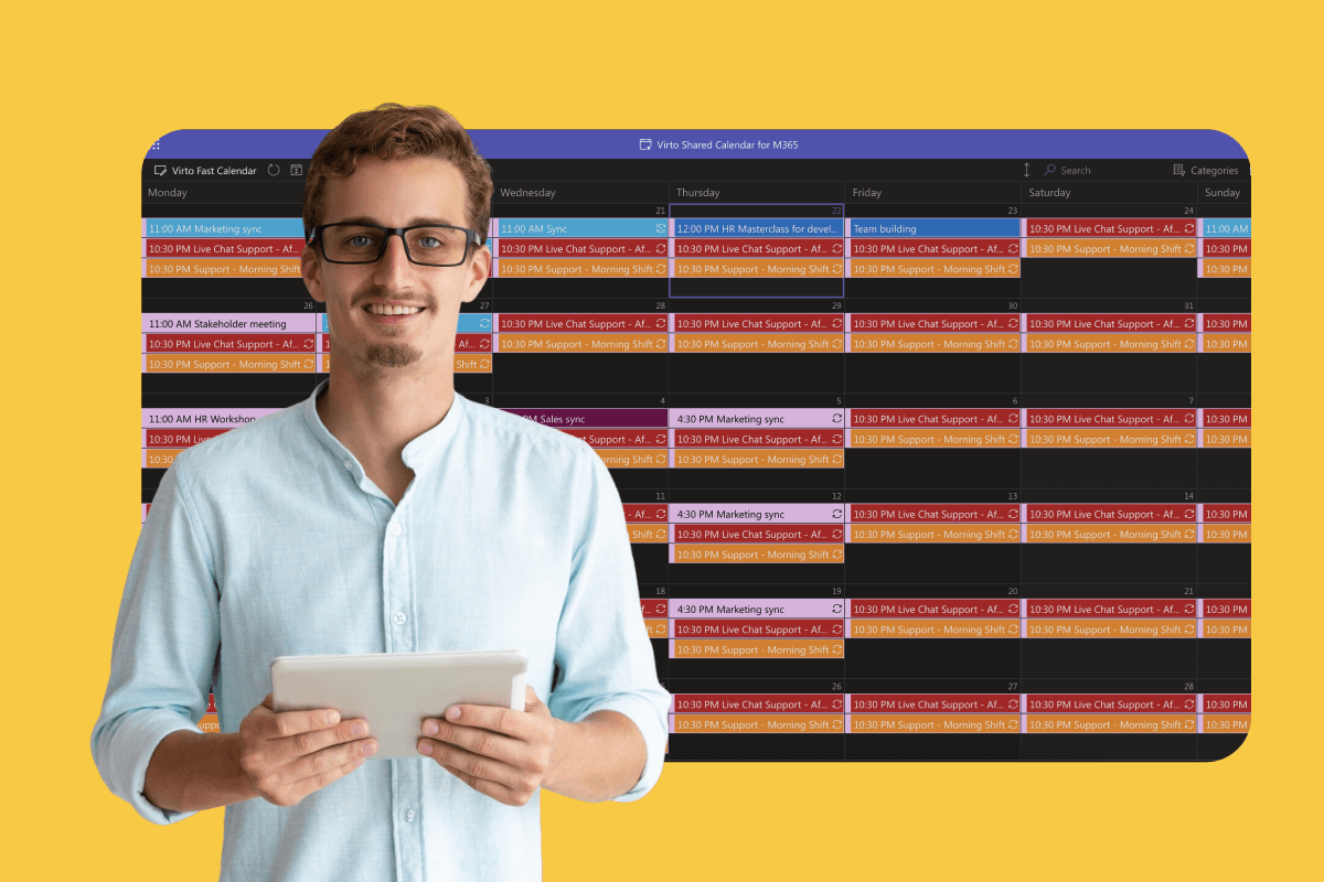 Payroll calendar use case