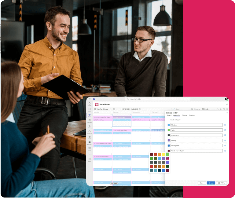 Sharing schedules made easy