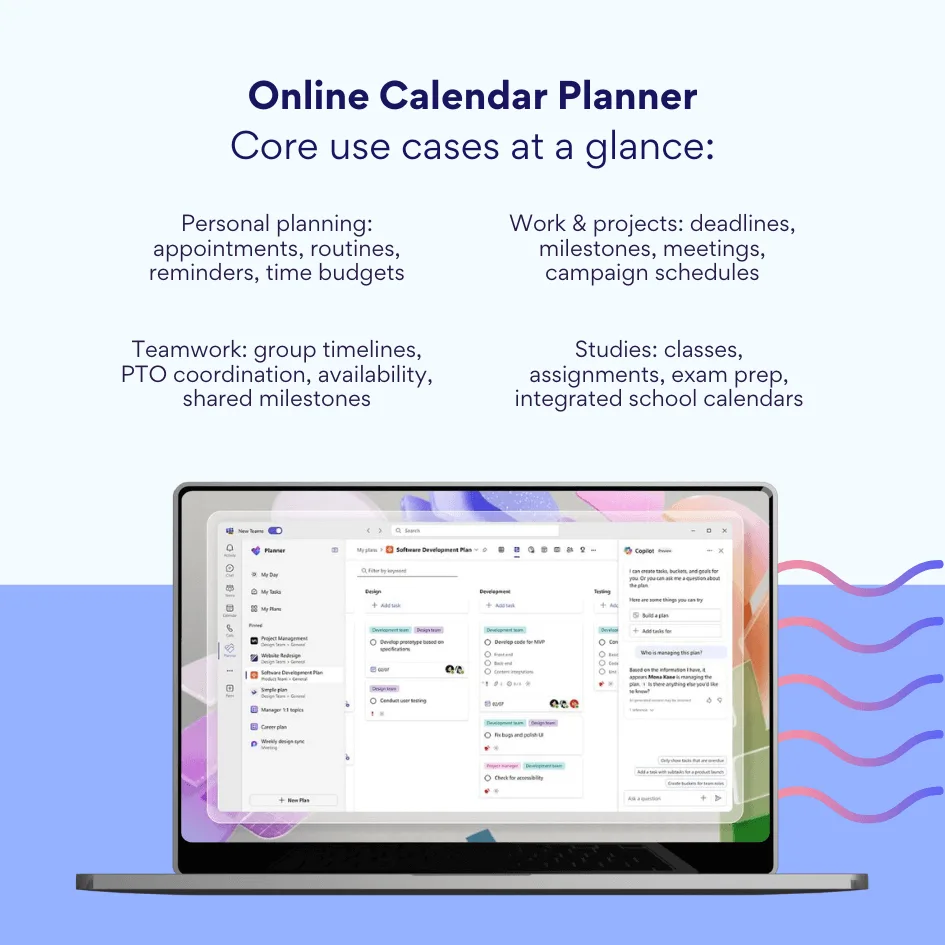 Online Calendar Planner