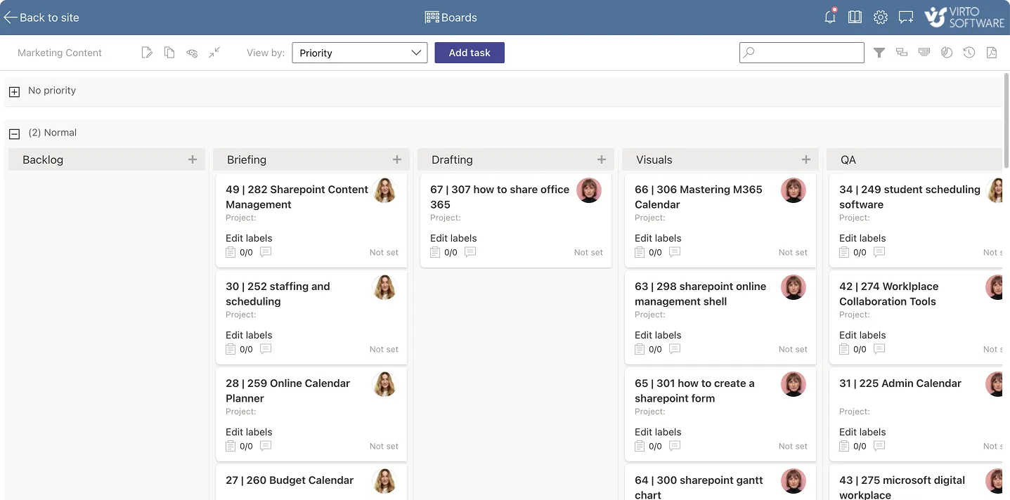 Pic. 10. Sample Kanban Board App.