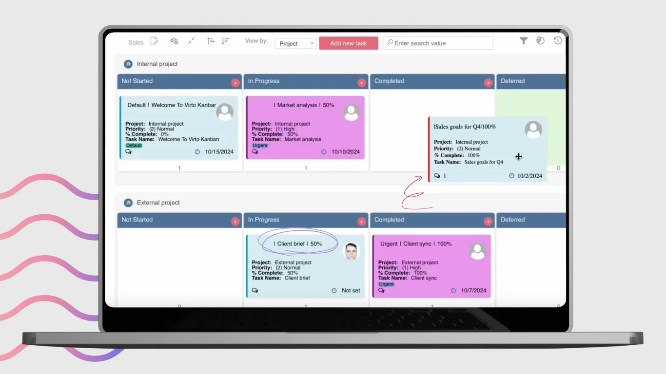 Virto Kanban Board Web Part
